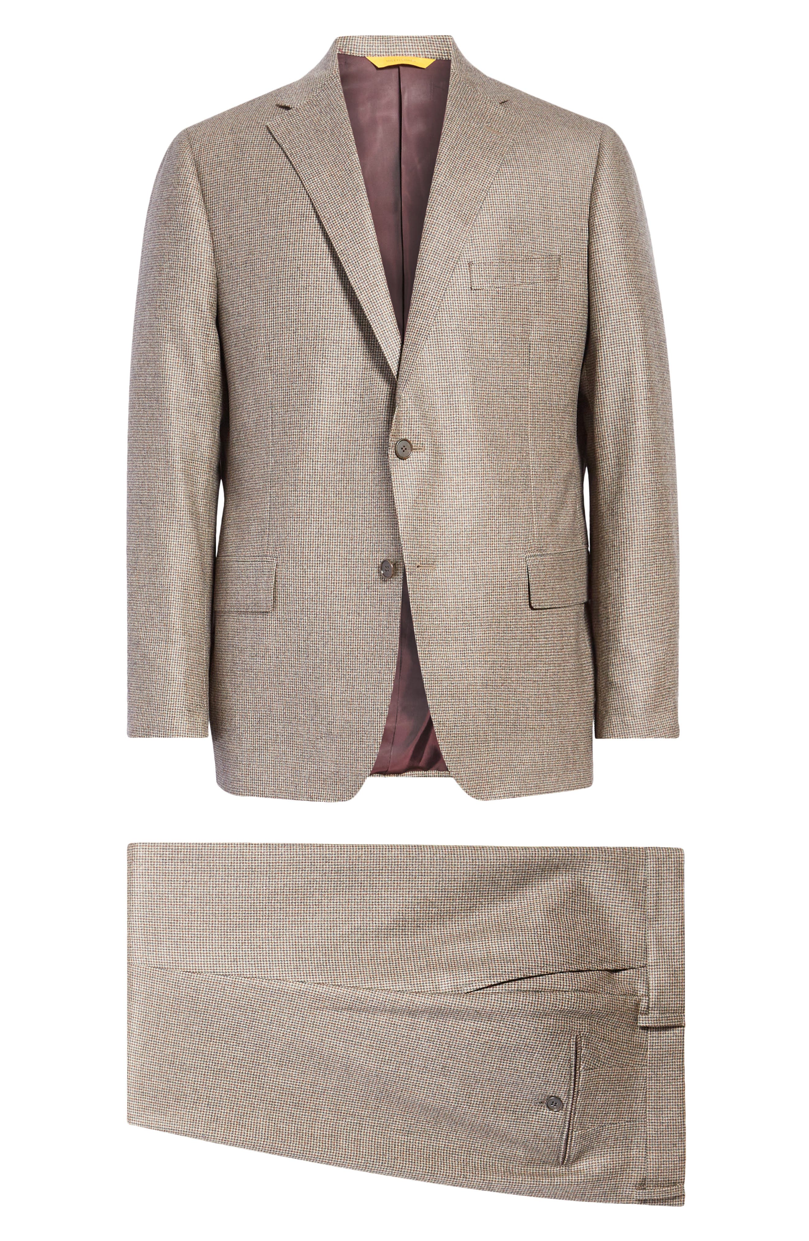Hickey Freeman Houndstooth Wool Suit | Nordstrom