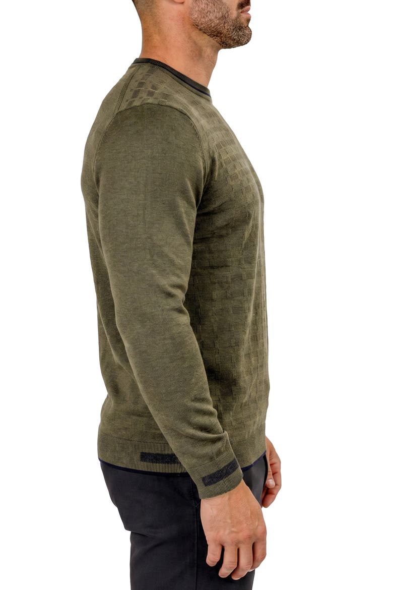Crewneck Sweater, Alternate, color, GREEN