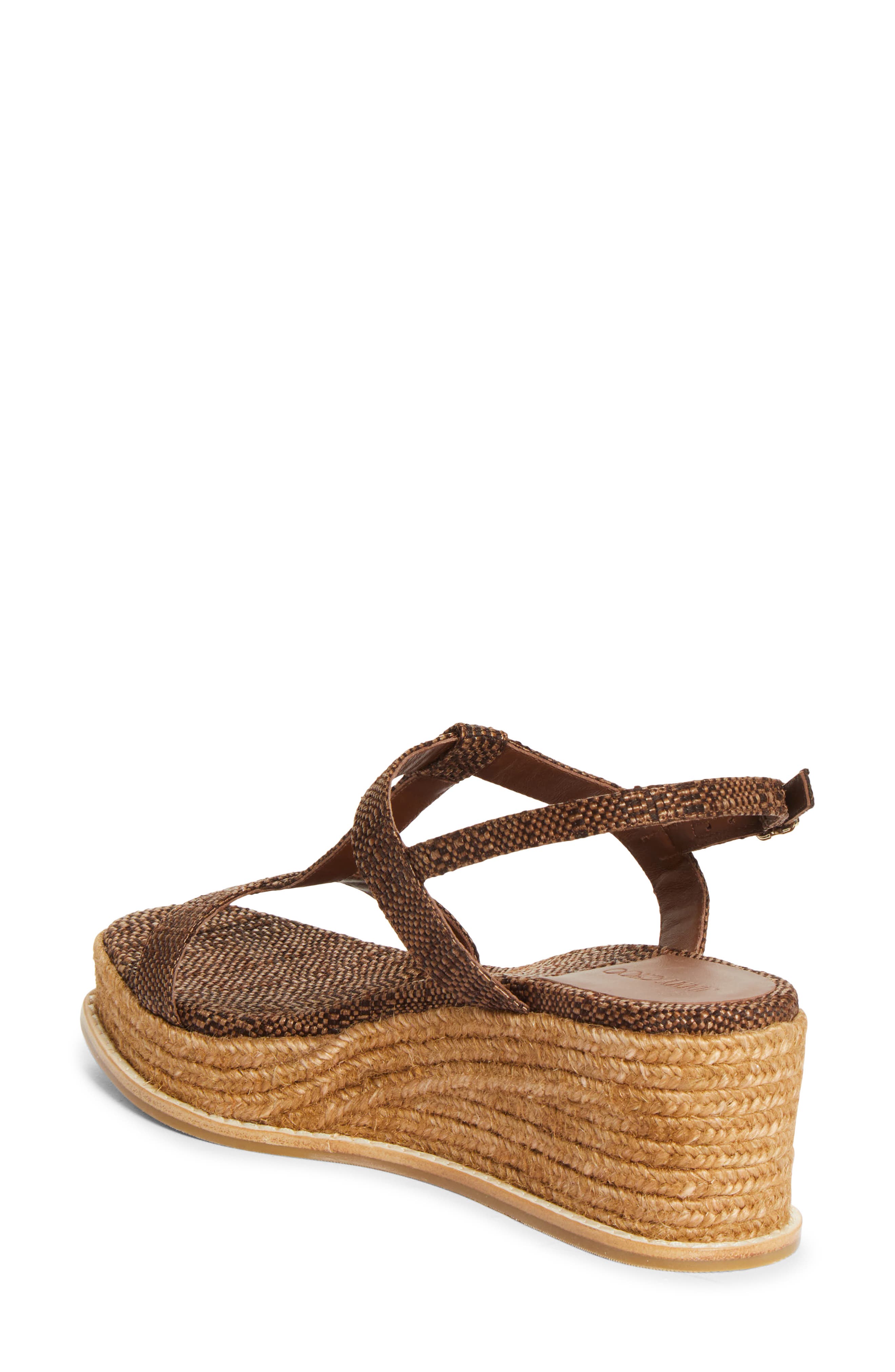 Theia Wedge Sandal, Alternate, color, TAN