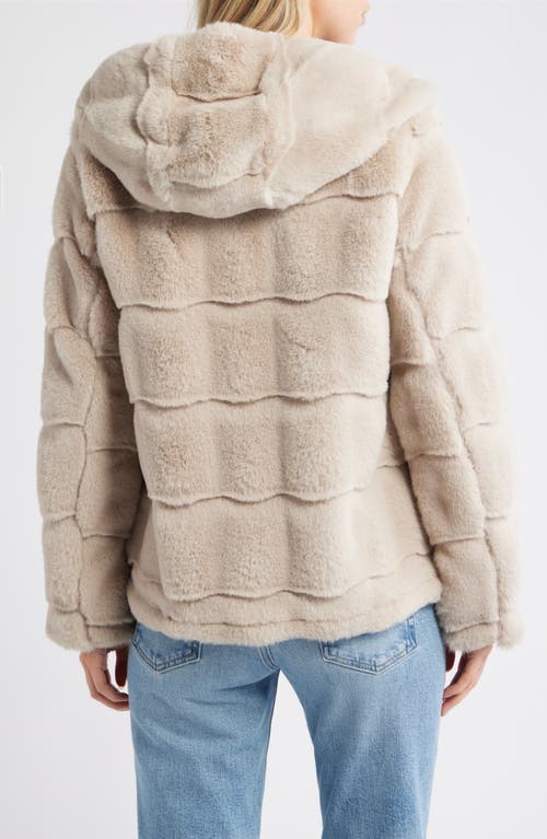 Via Spiga Short Grooved Reversible Jacket In Neutral