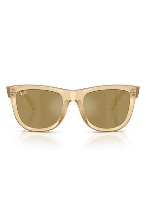 Boyfriend Reverse 56mm Square Sunglasses