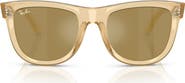 Ray-Ban Boyfriend Reverse 56mm Square Sunglasses