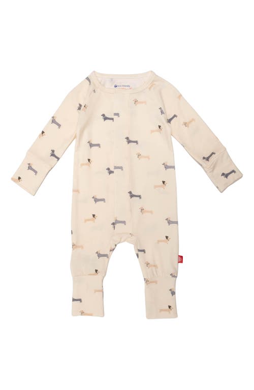 Magnetic Me Beenie von Weinie Magnetic Convertible Romper in White 