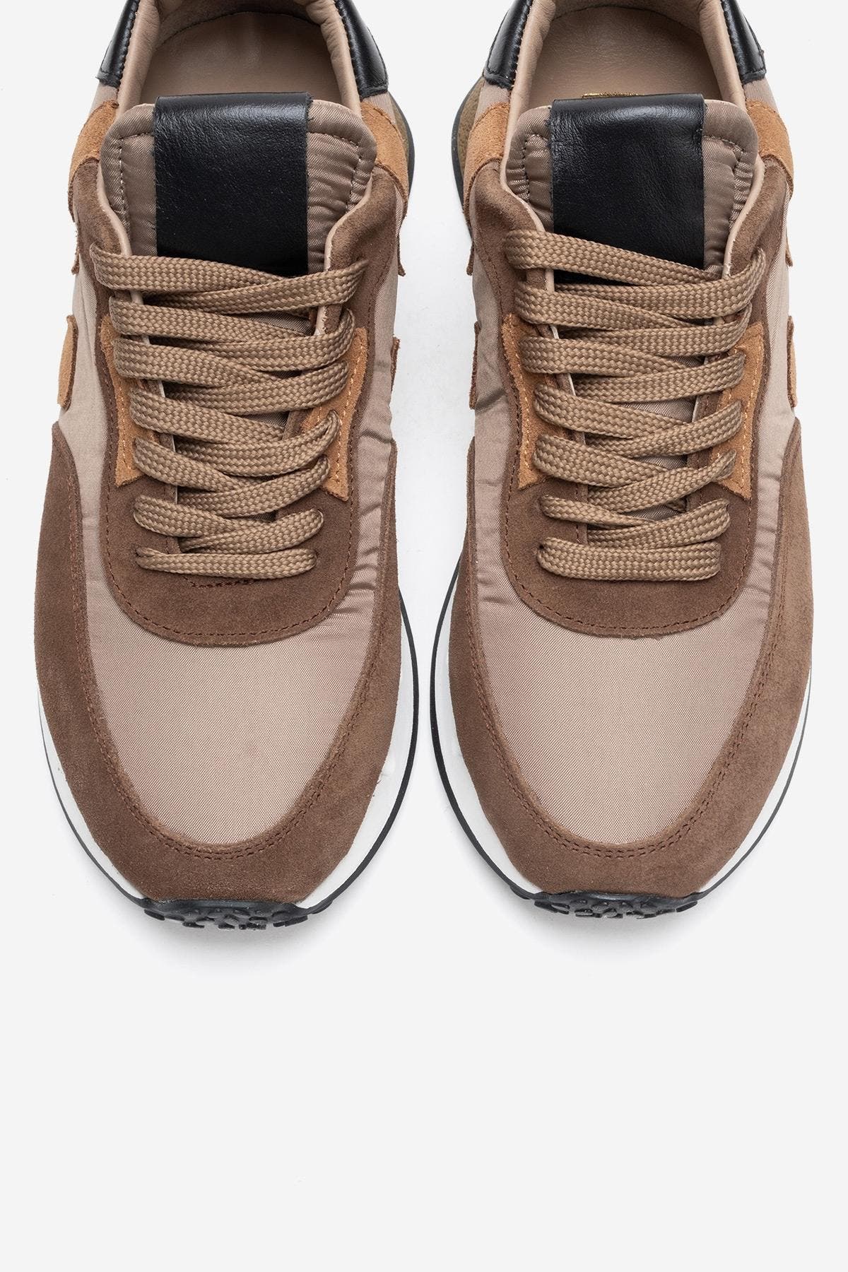Forever & Always Shoes Vian Leather Platform Sneaker, Alternate, color, Beige