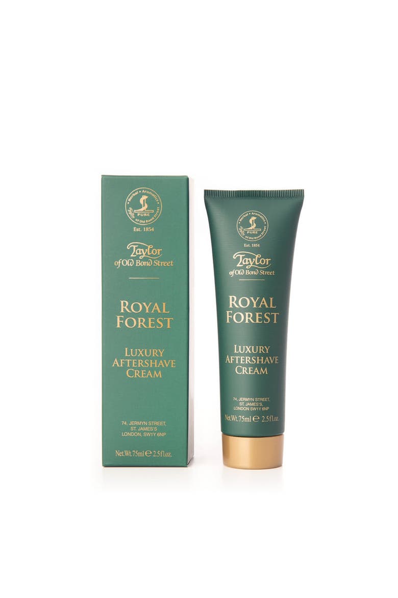 Royal Forest Aftershave Cream, Main, color, White