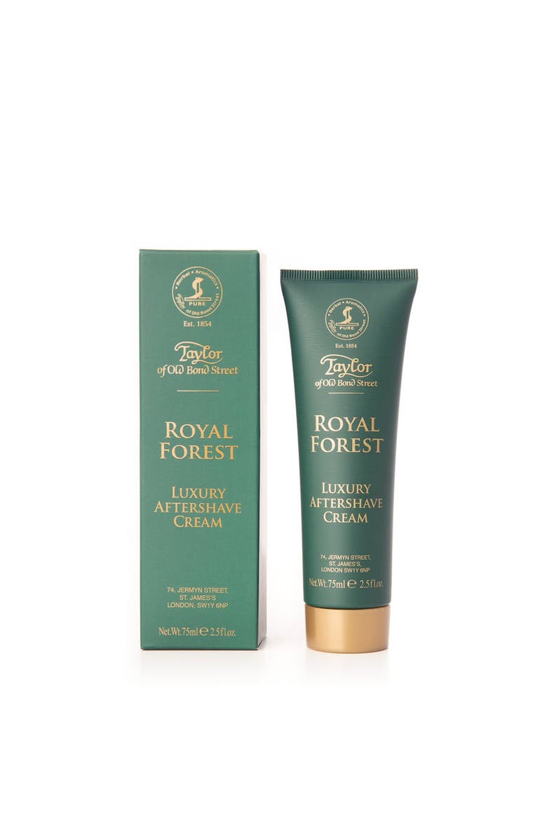Taylor of Old Bond Street Royal Forest Aftershave Cream, Main, color, White
