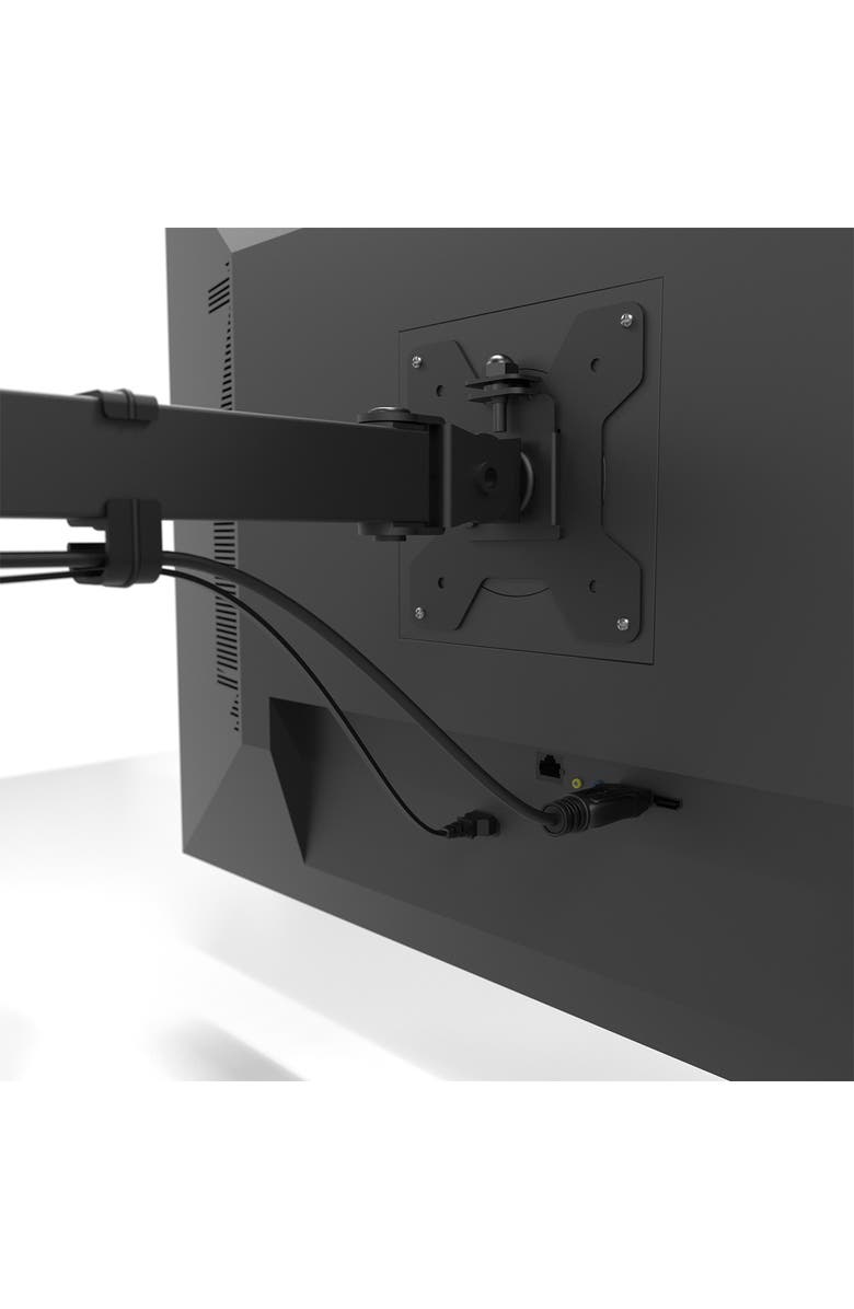 Kanto DML2000 Fully Adjustable Dual Arm Desktop Monitor Mount, Alternate, color, Black