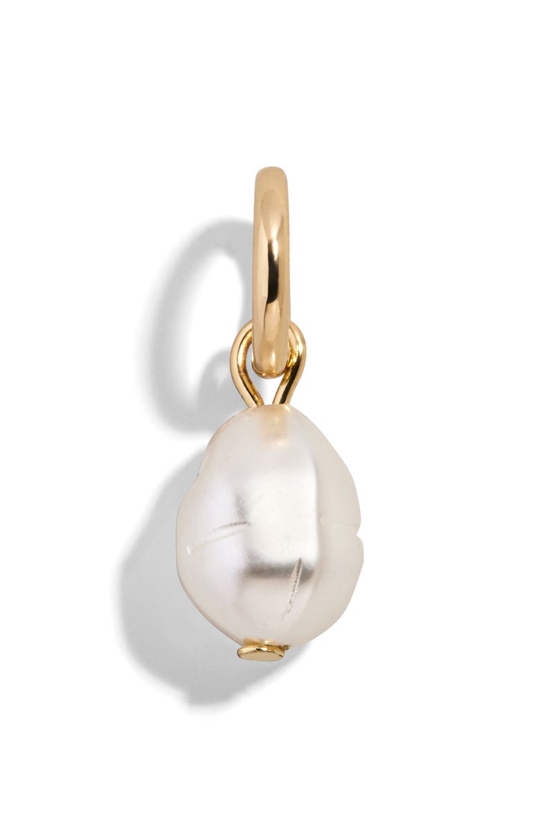 BaubleBar Single Charm, Main, color, Pearl