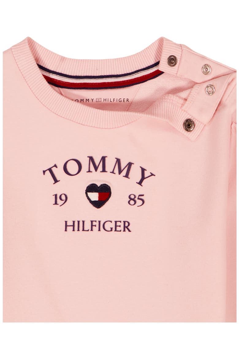 Heart Logo 2-Piece French Terry Set, Alternate, color, PINK