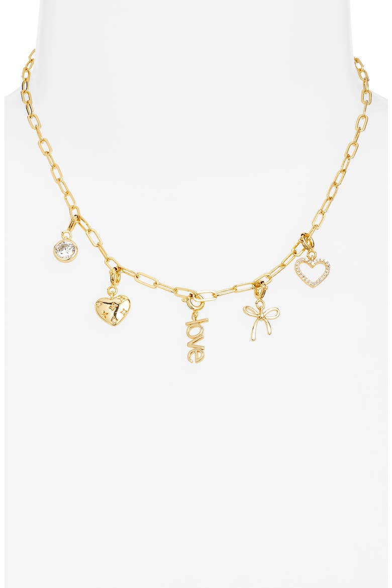 Build Your Own Charm Set, Alternate, color, CLEAR- GOLD