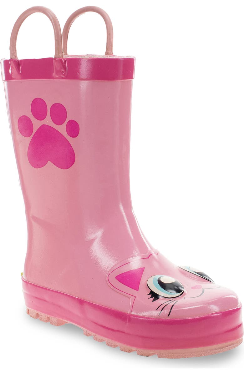 Western Chief Kitty Waterproof Rain Boot, Main, color,