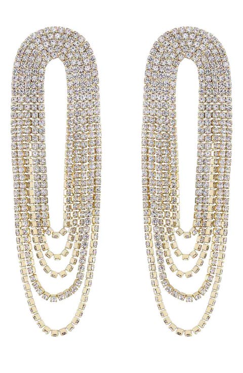 Crystal Chandelier Earrings