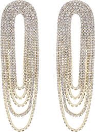 Ettika Crystal Chandelier Earrings