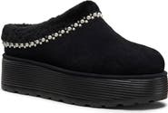 Stuart Weitzman Nellie Genuine Shearling Platform Clog