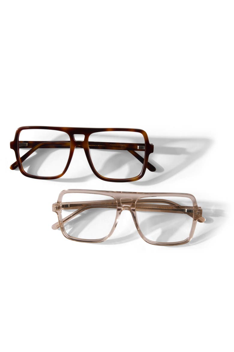 Dallas Blue Light Glasses, Alternate, color, Clear / Green