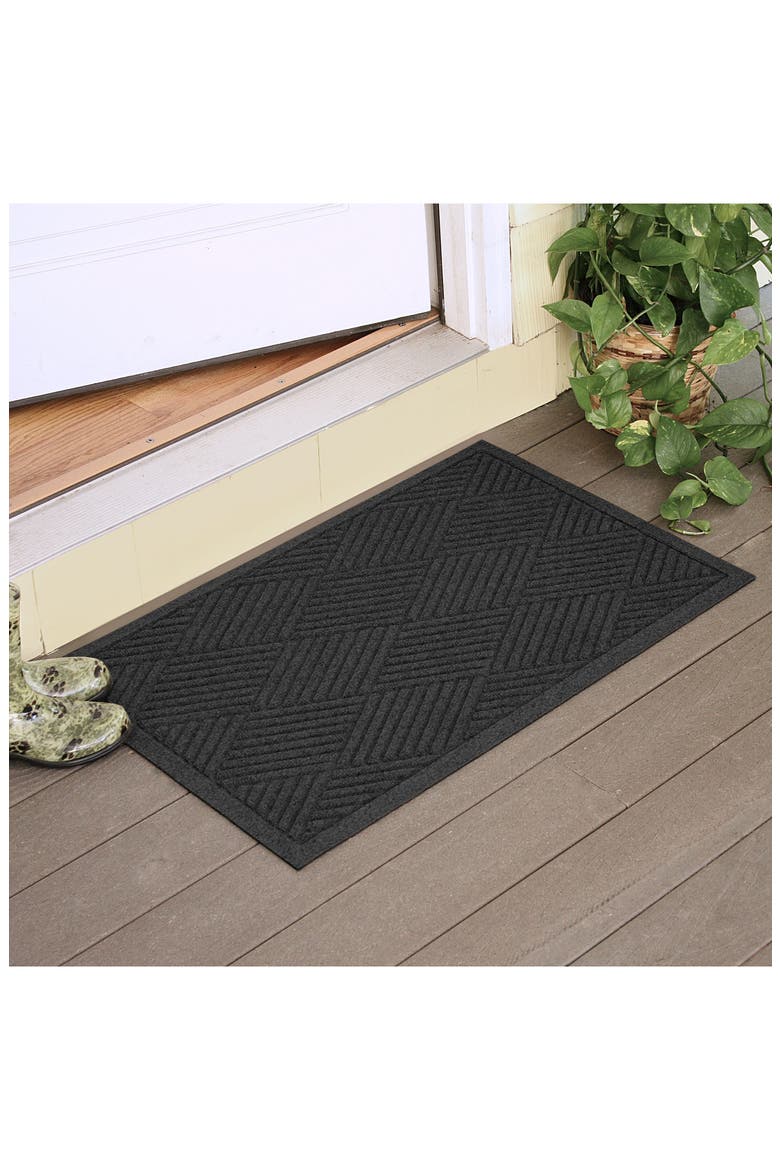 WaterHog® Diamonds Floor Mat, Alternate, color, CHARCOAL