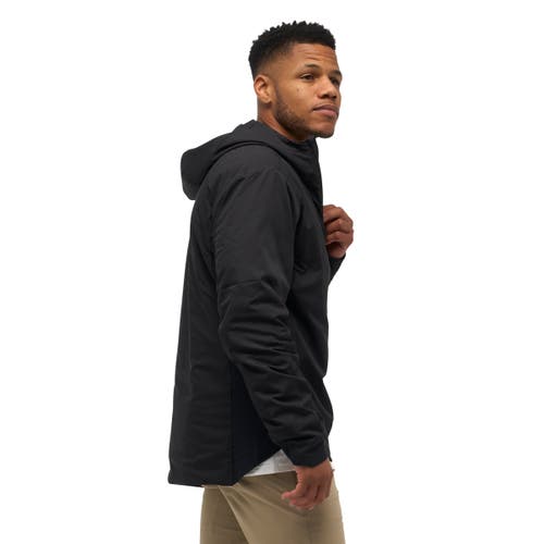 Nomatic Outset Hooded Water Resistant Travel Jacket In Black
