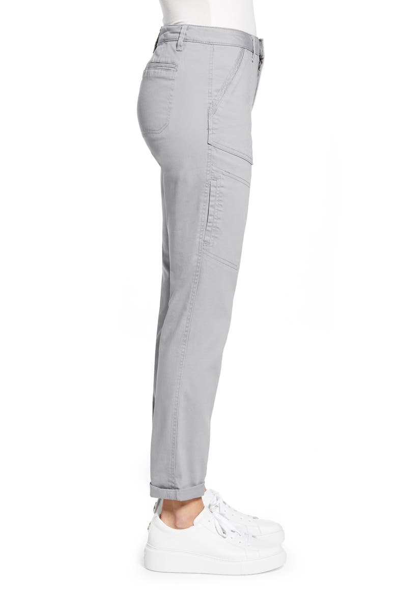 Flex-ellent High Waist Cargo Pants (Nordstrom Exclusive), Alternate, color, DGY-DOVE GREY