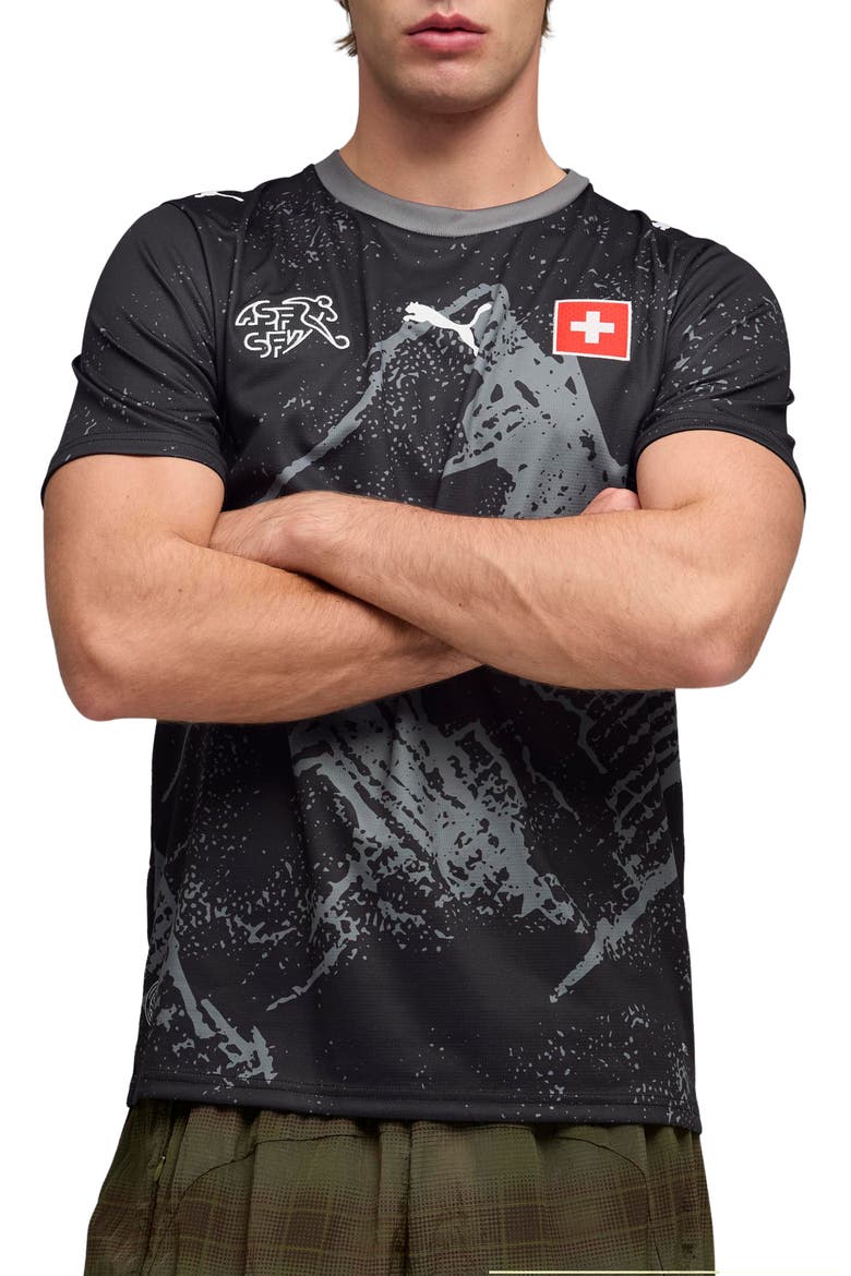 x SFV x Salehe Bembury Jersey, Main, color, PUMA BLACK/ COOL DARK GRAY