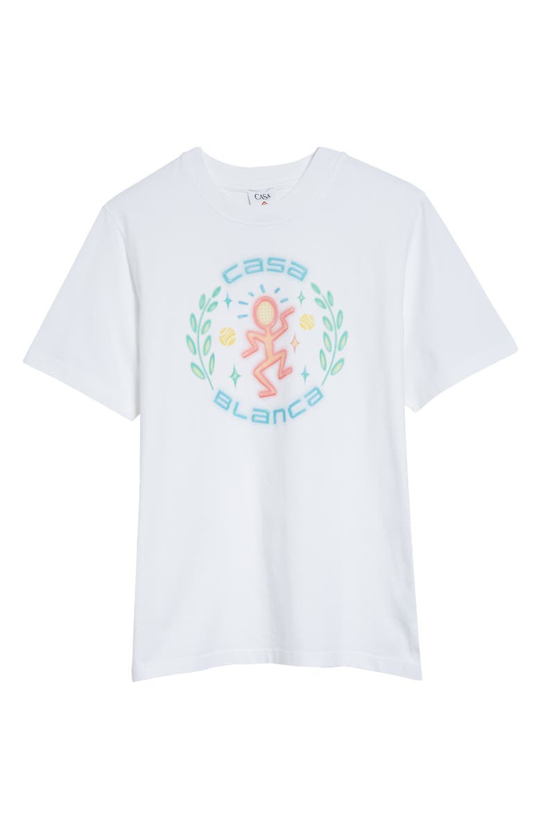 Casablanca Classic Fit Dance Joy Organic Cotton Graphic T-Shirt, Main, color, Dance Joy