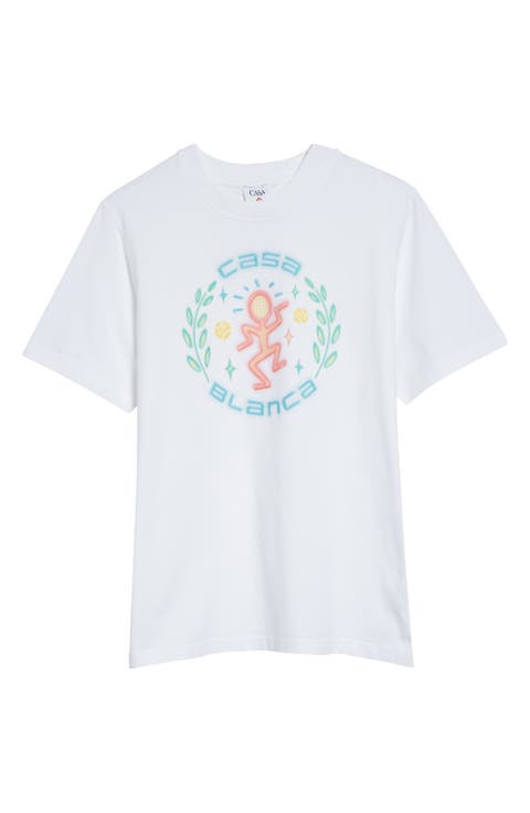 Classic Fit Dance Joy Organic Cotton Graphic T-Shirt