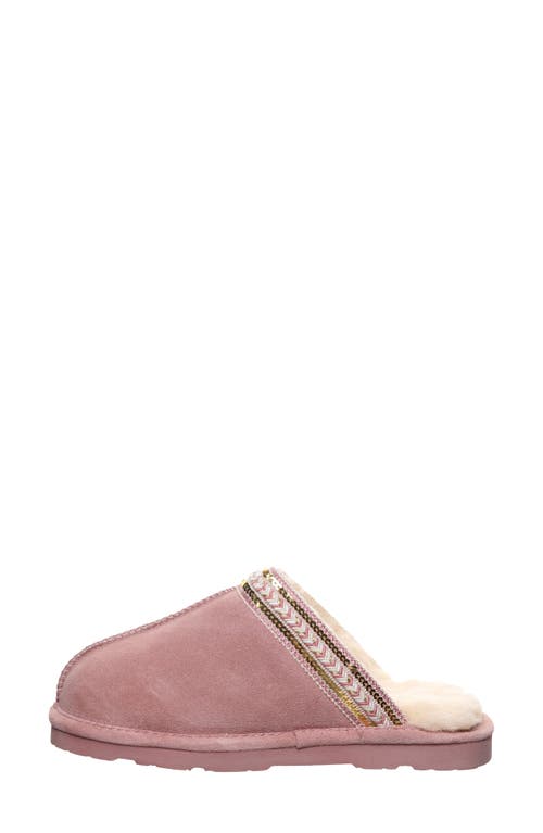 Bearpaw Tanya Scuff Slipper In Pink