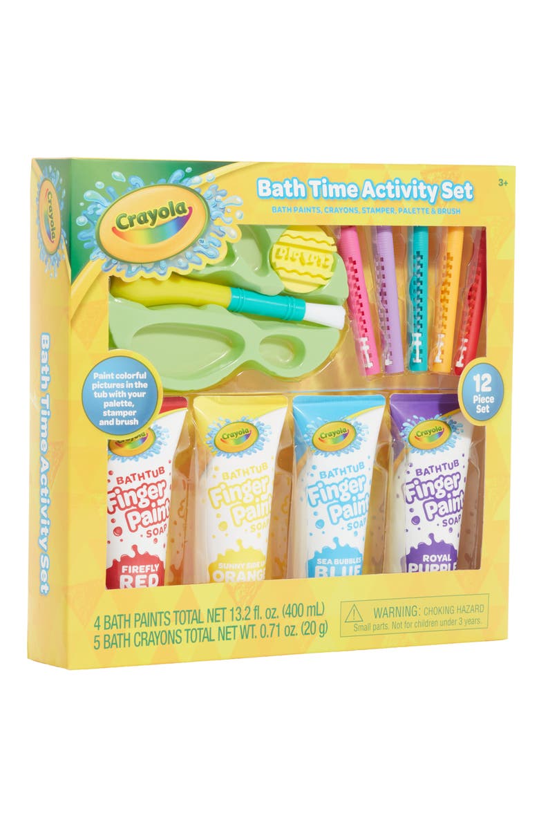 TASTE BEAUTY Crayola Bath Time Activity Kit, Main, color, Multi