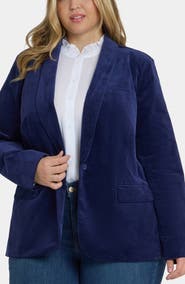 NYDJ Velveteen Tuxedo Jacket