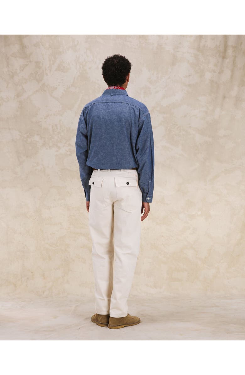 Fortela Sail Chambray Shirt, Alternate, color, Sky