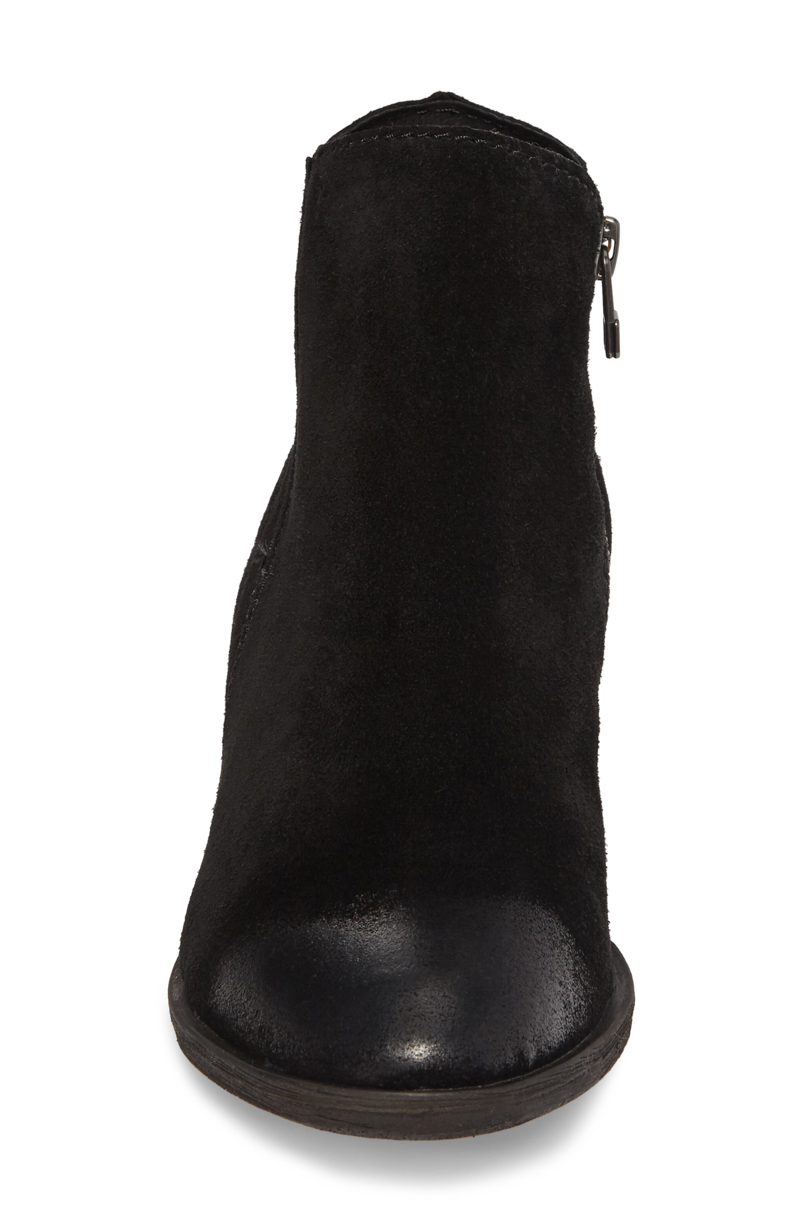 Daphne Bootie, Alternate, color, BLACK LEATHER