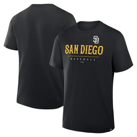 Men's Fanatics Black San Diego Padres Color Pop Legacy Clubhouse T-Shirt