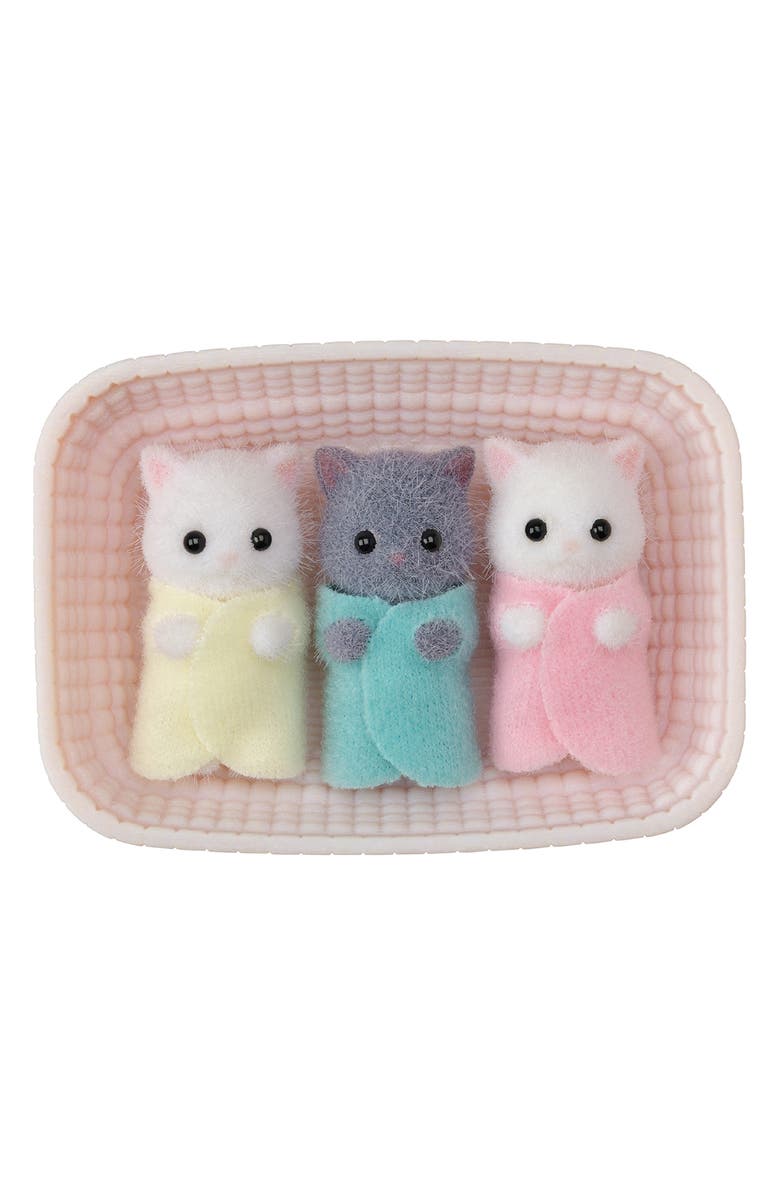 Calico Critters Persian Cat Triplets, Main, color,
