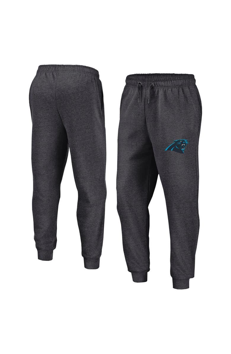 FANATICS Men's Fanatics  Heather Charcoal Carolina Panthers Boost Fleece Joggers, Alternate, color, Heather Charcoal