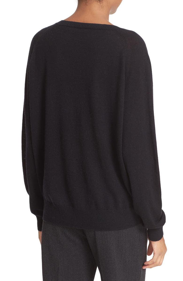 Vince Relaxed Cashmere V-Neck Sweater, Alternate, color,
