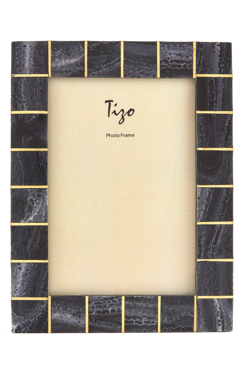 Tizo Faux Bone 4" x 6" Picture Frame, Alternate, color, 