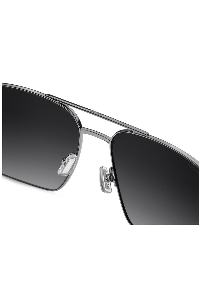 1985/S/US 59mm Gradient Square Sunglasses, Alternate, color, DARK RUTHENIUM/ DARK GREY SF