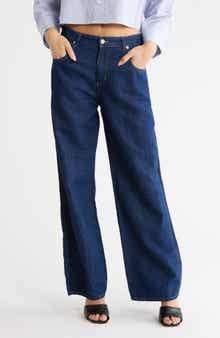 Blue Jean Baby High Waist Wide Leg Jeans