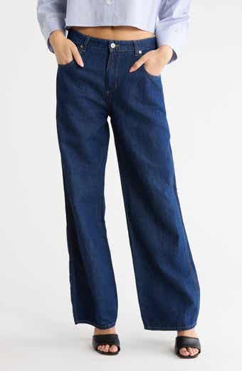 Blue Jean Baby High Waist Wide Leg Jeans