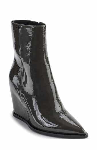 DKNY Iris Pointed Toe Wedge Bootie