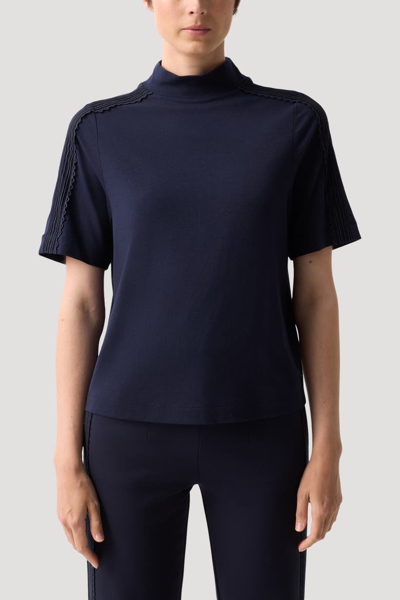 Shirt Lacey, Alternate, color, Navy blue