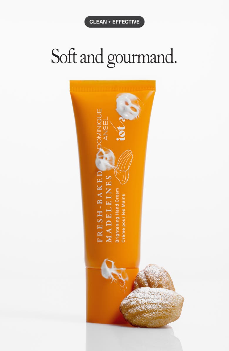 Iota Dominique Ansel Fresh-Baked Madeleines Brightening Hand Cream, Alternate, color, Orange