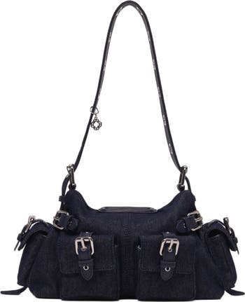 Miss M pockets denim bag