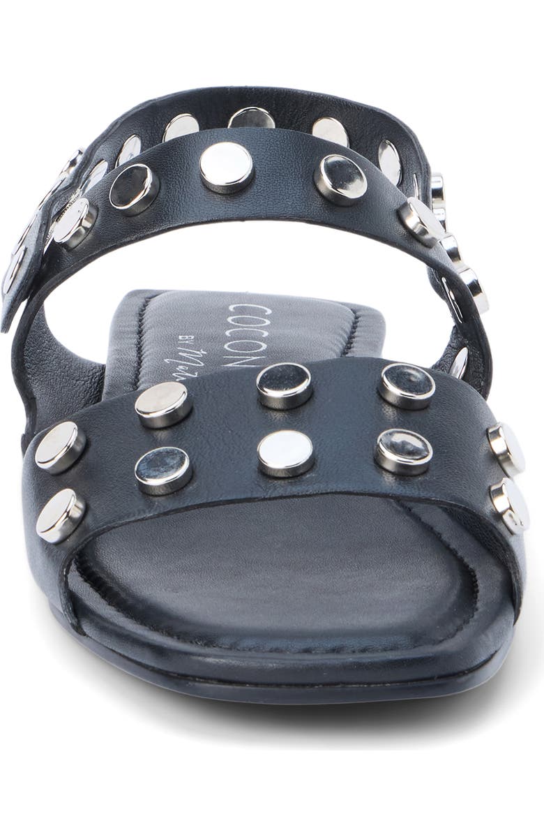 Coconuts by Matisse Kira Quarter Strap Sandal, Alternate, color, Black Leather