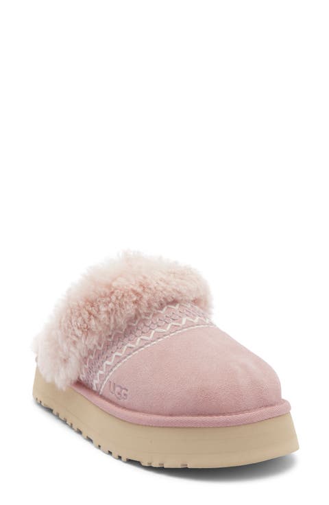 Disquette Genuine Shearling Lined Slipper (Women)