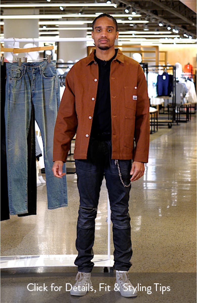 Denim Coverall Jacket, sales video thumbnail