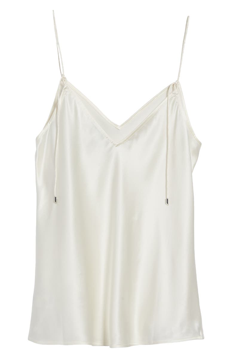 PAIGE Cicely Silk Camisole, Alternate, color, White