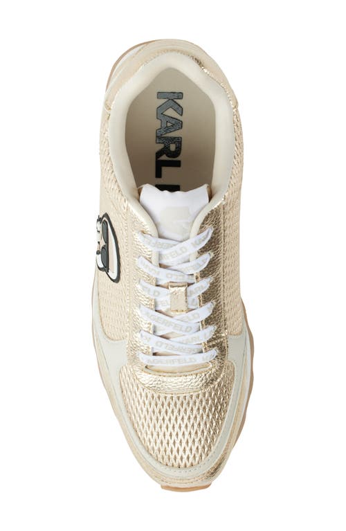 Karl Lagerfeld Paris Meade Metallic Sneaker