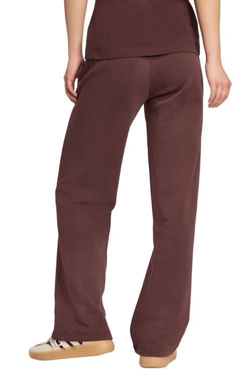 Adidas Originals Adidas Fleece Sweatpants In Brown