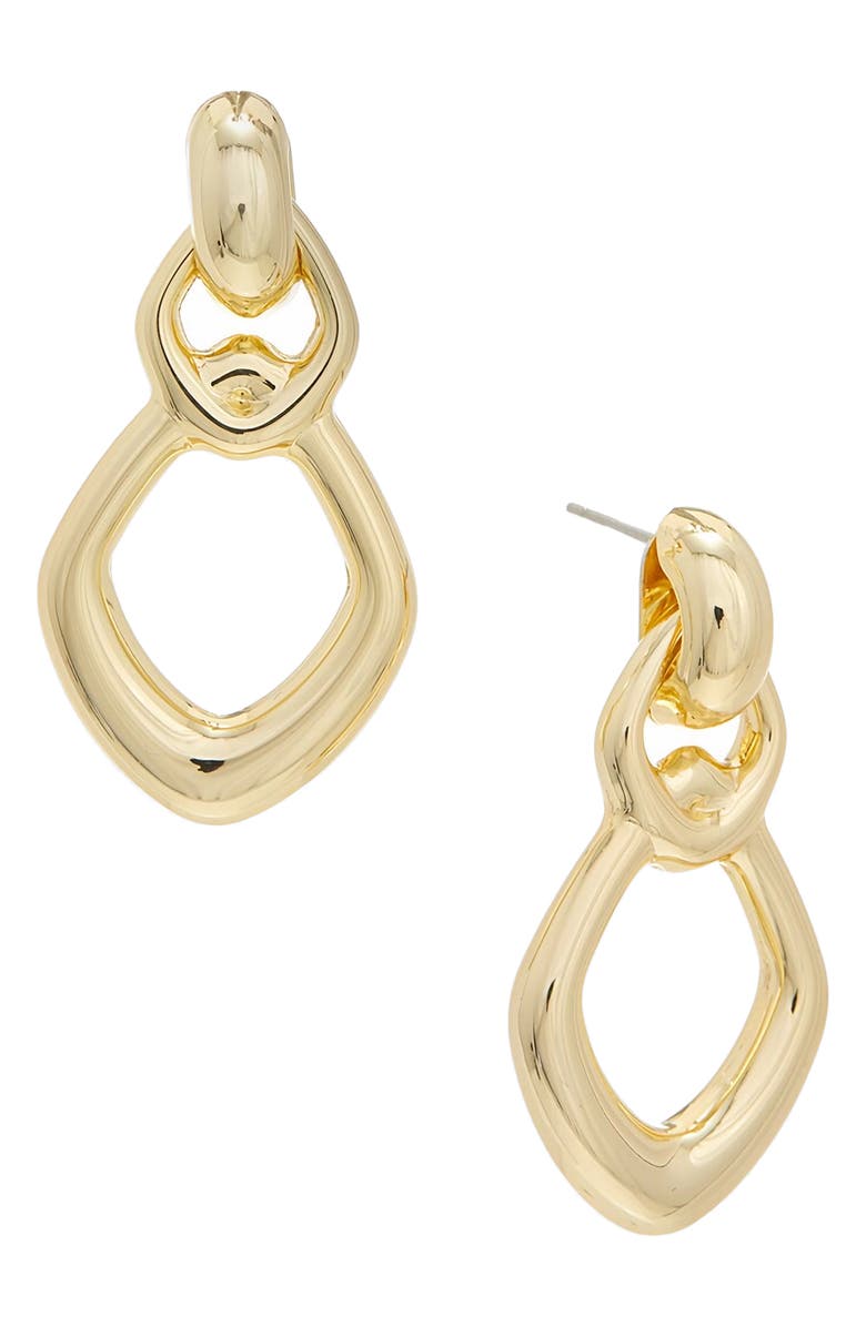 Juvell Drop Earrings, Main, color, Yellow