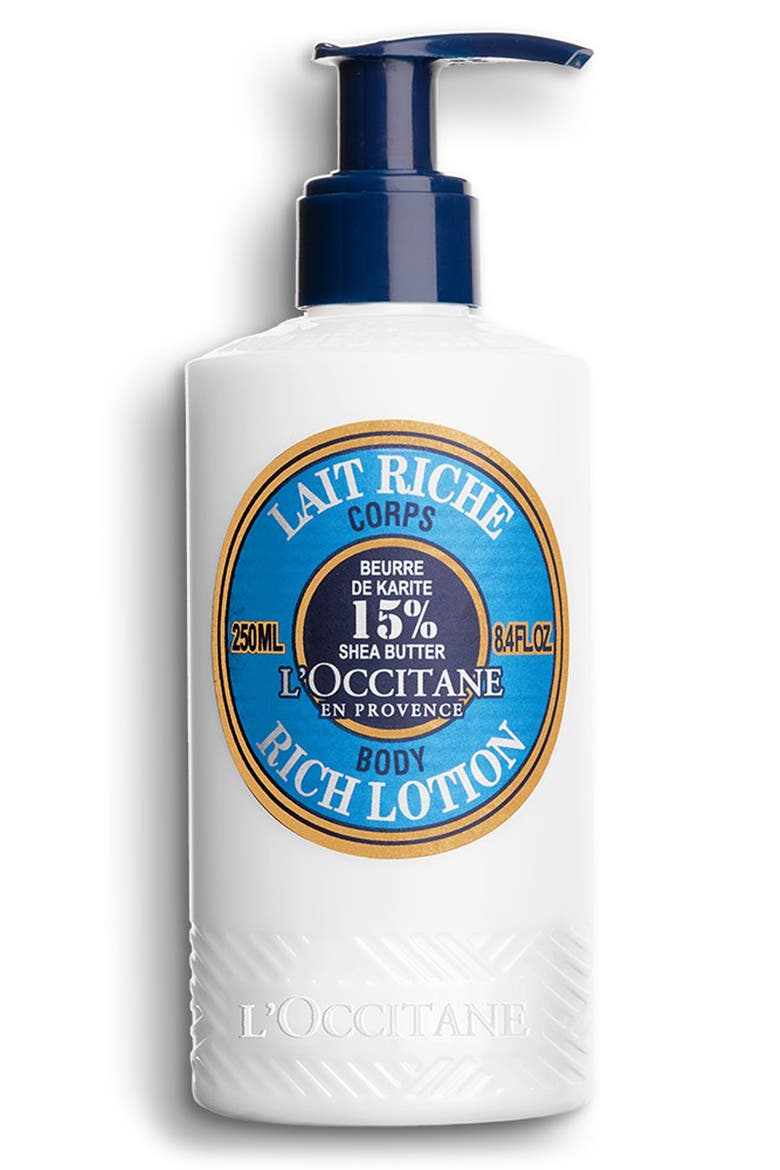 Shea Body Rich Lotion, Main, color, NO COLOR